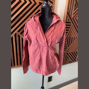 Prana Farin Pullover 100% Organic Cotton - Dusty Red